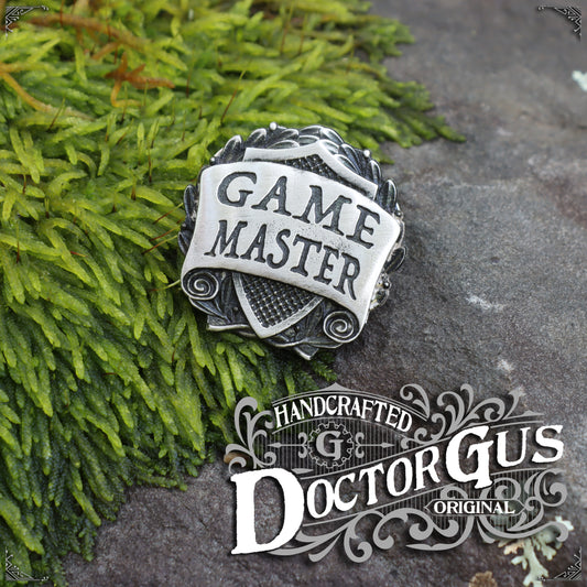 Game Master Badge - Gaming GM Pin