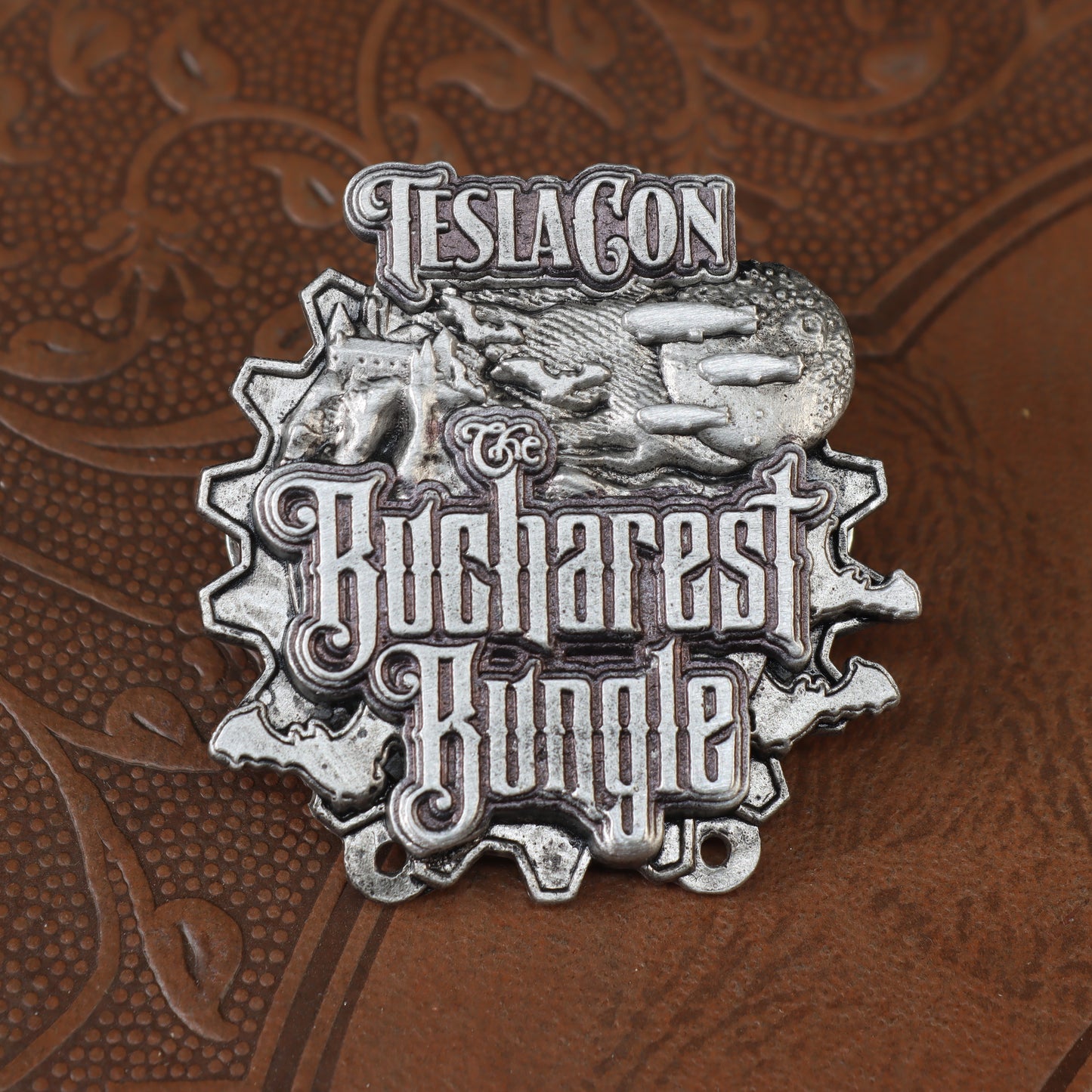 Teslacon 8 - The Bucharest Bungle Badge