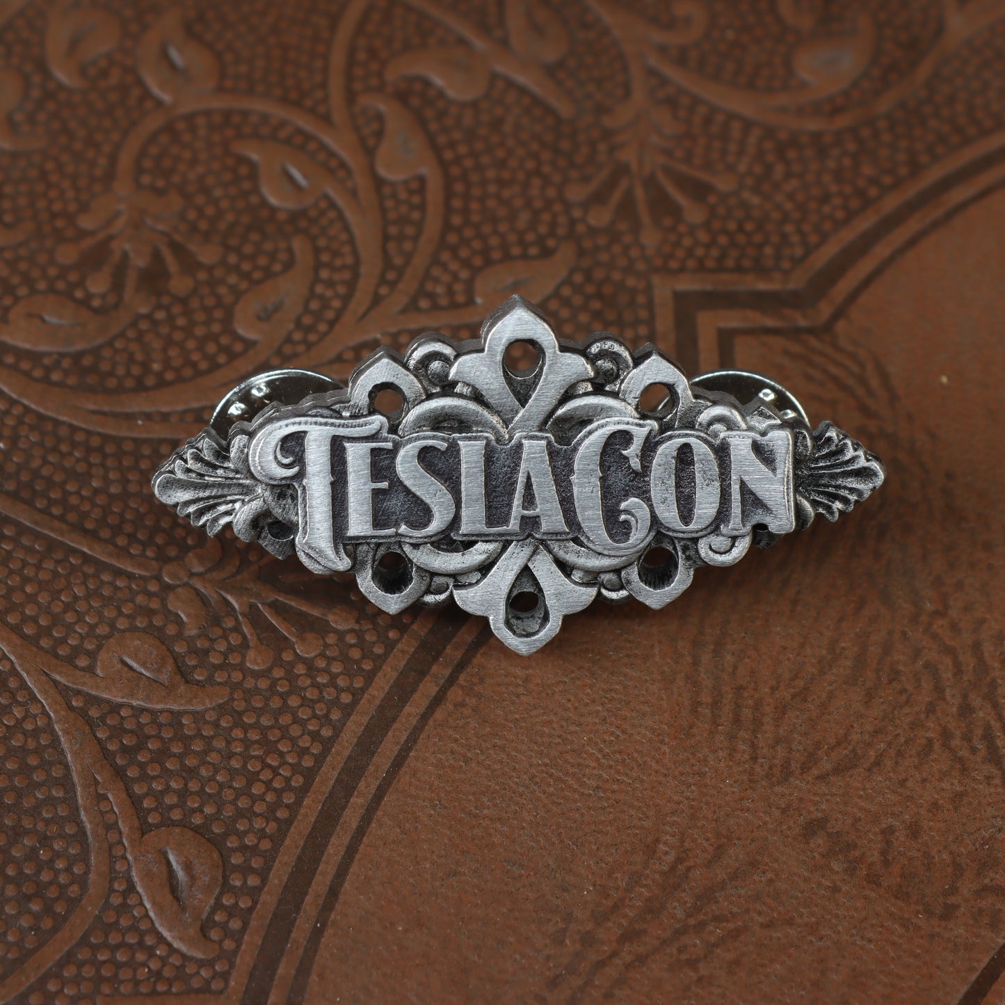 Teslacon Badge Filigree