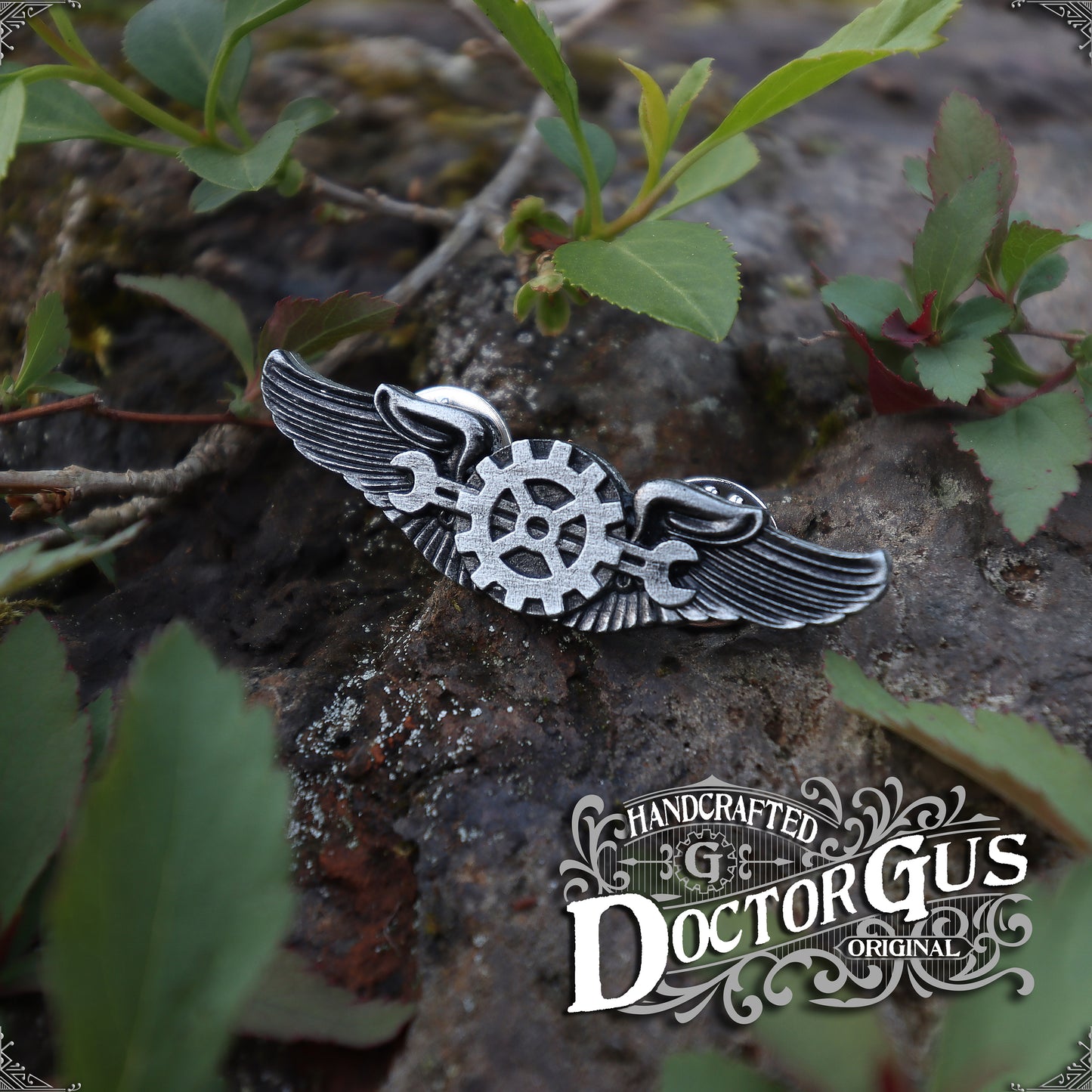 Steampunk Airship Engineer Wings - Mini Size