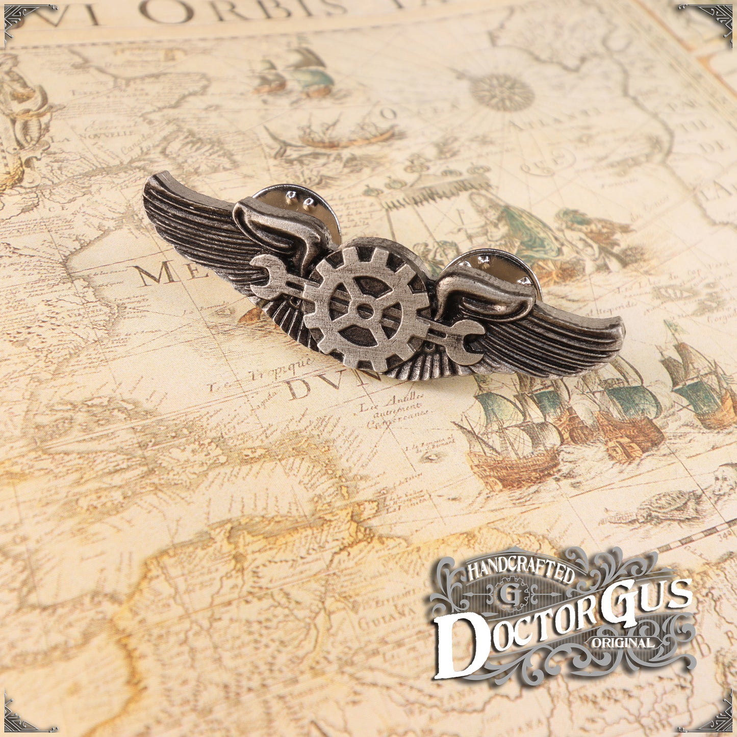 Steampunk Airship Engineer Wings - Mini Size