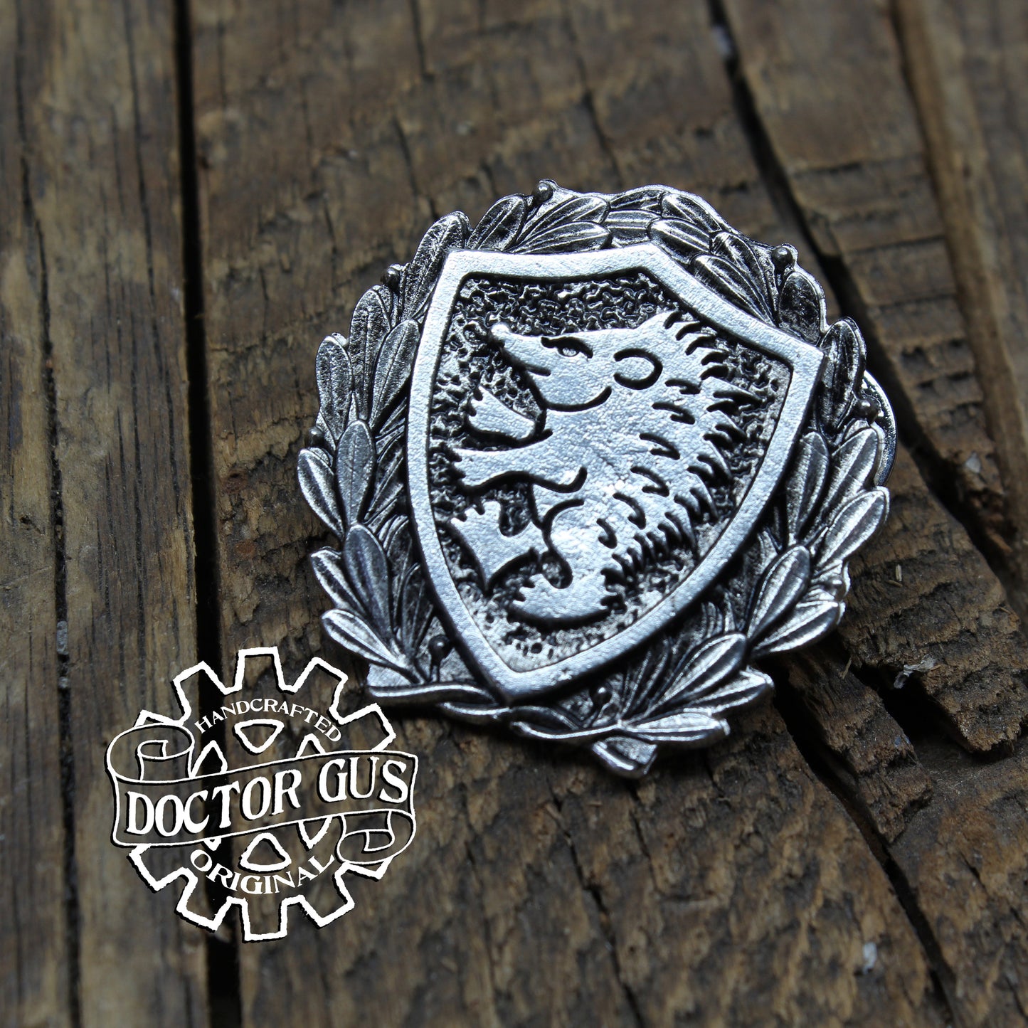 Hedgehog Heraldic Badge