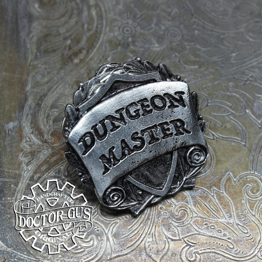 Dungeon Master Badge - Gaming DM Pin