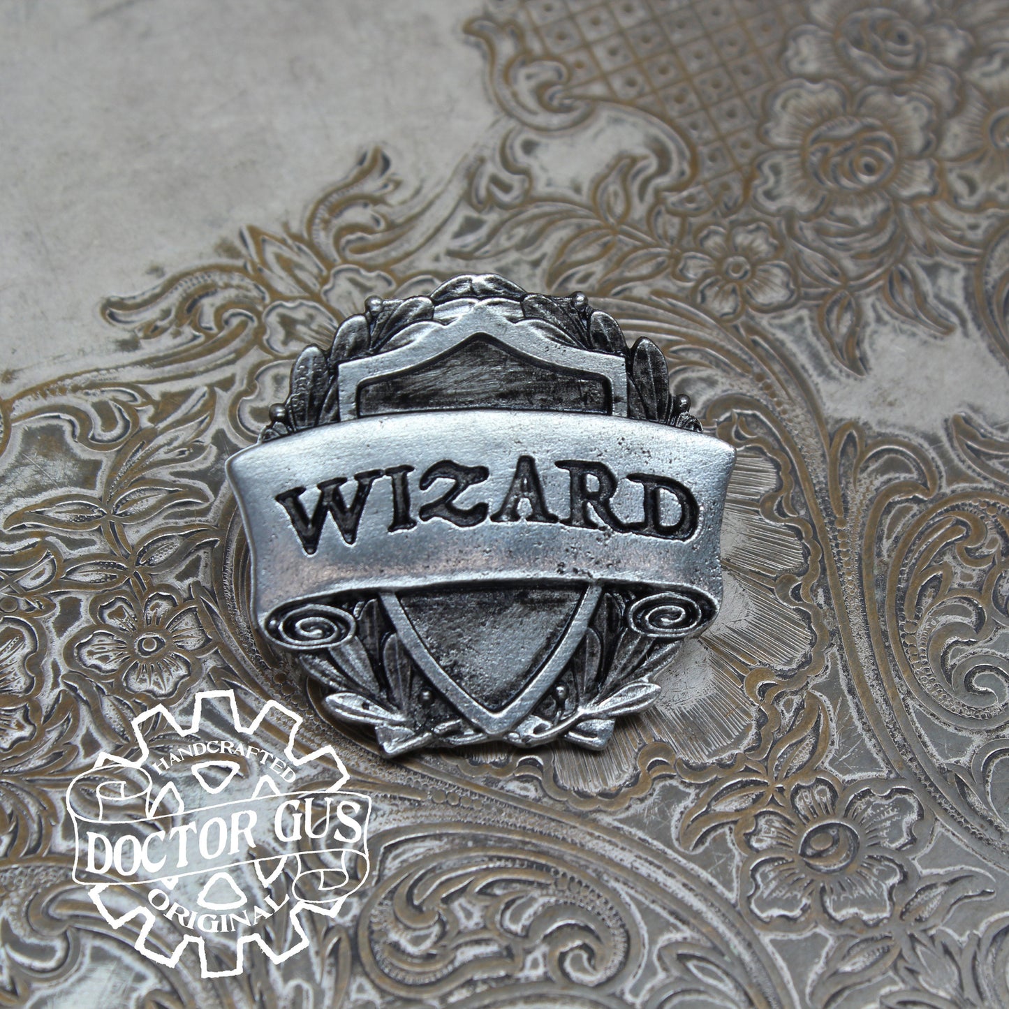 Wizard Badge - RPG Character Class Pin