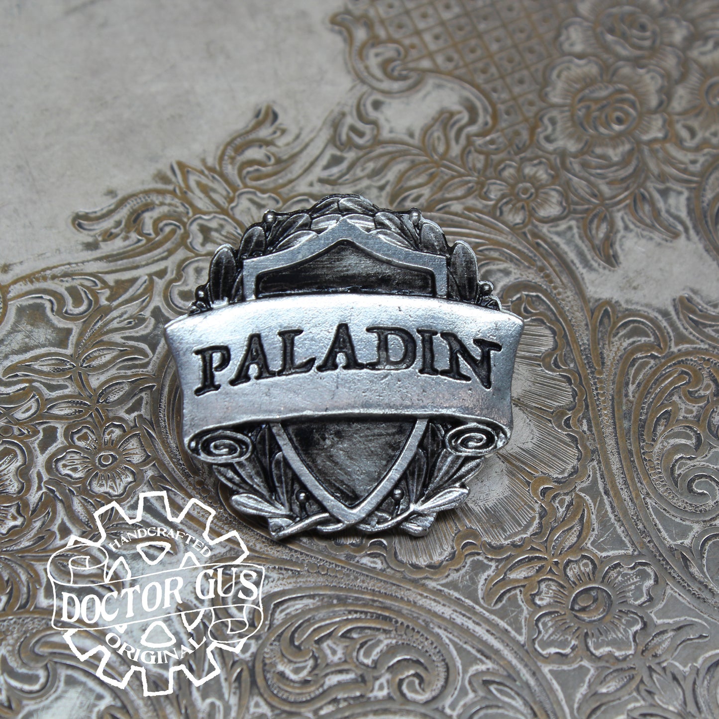 Paladin Badge - RPG Character Class Pin