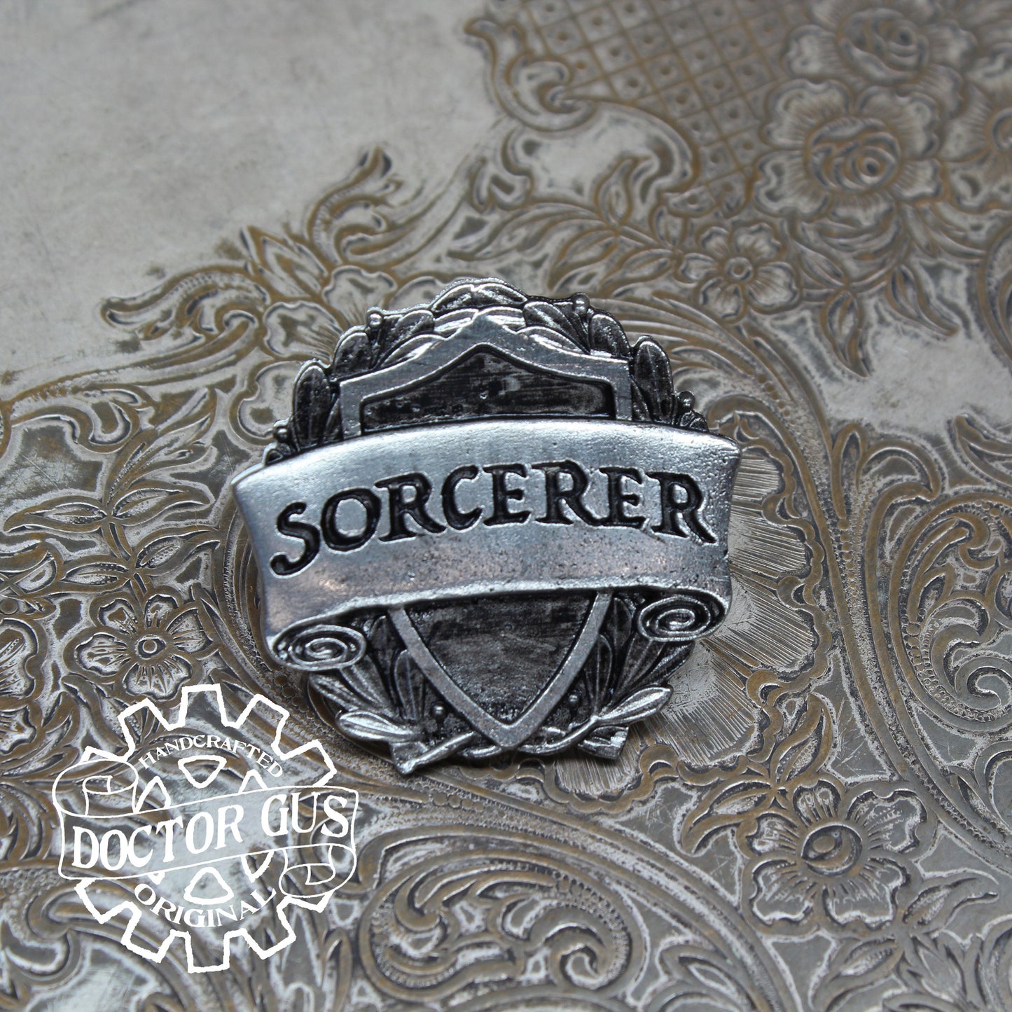 Sorcerer Badge - RPG Character Class Pin