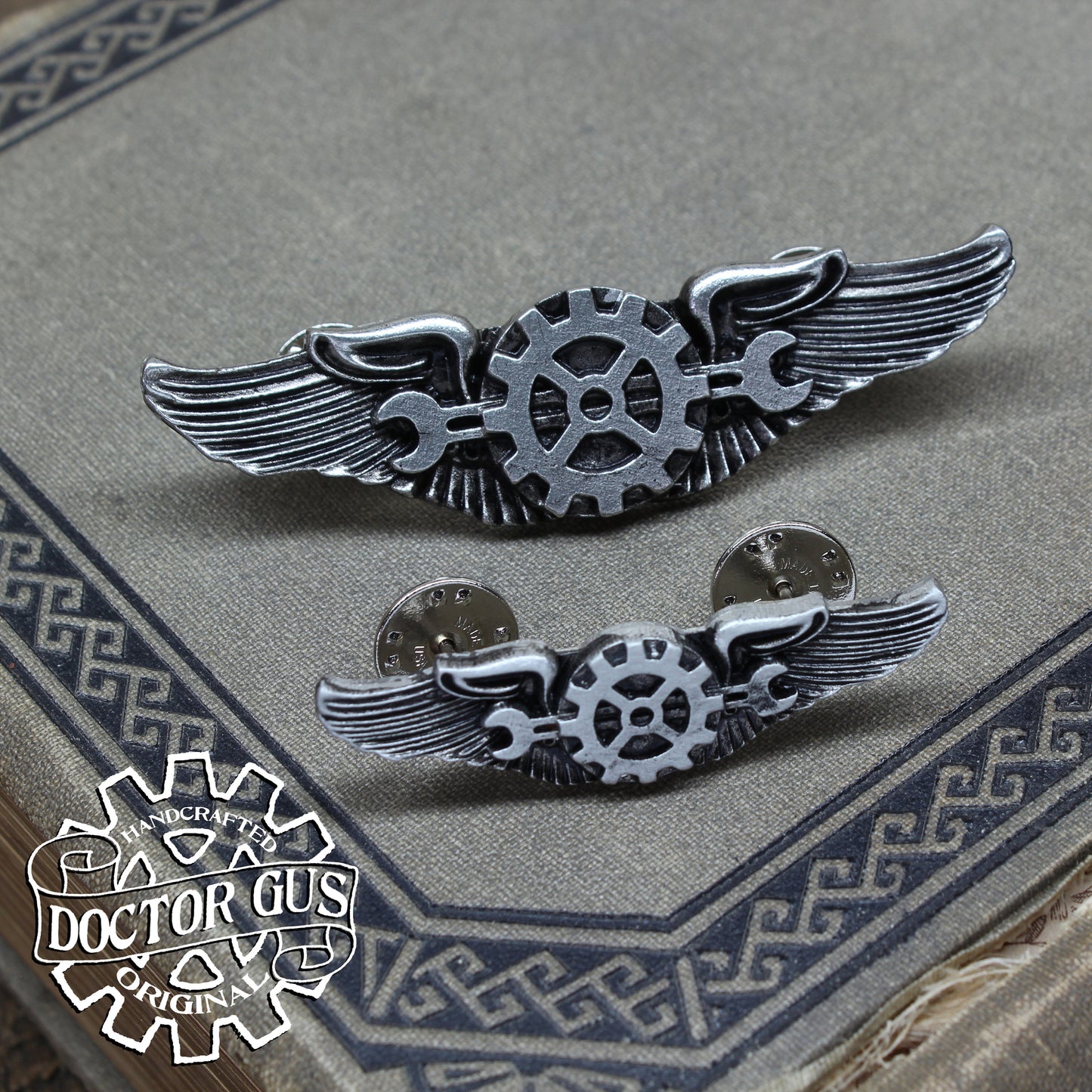 Steampunk Airship Engineer Wings - Mini Size