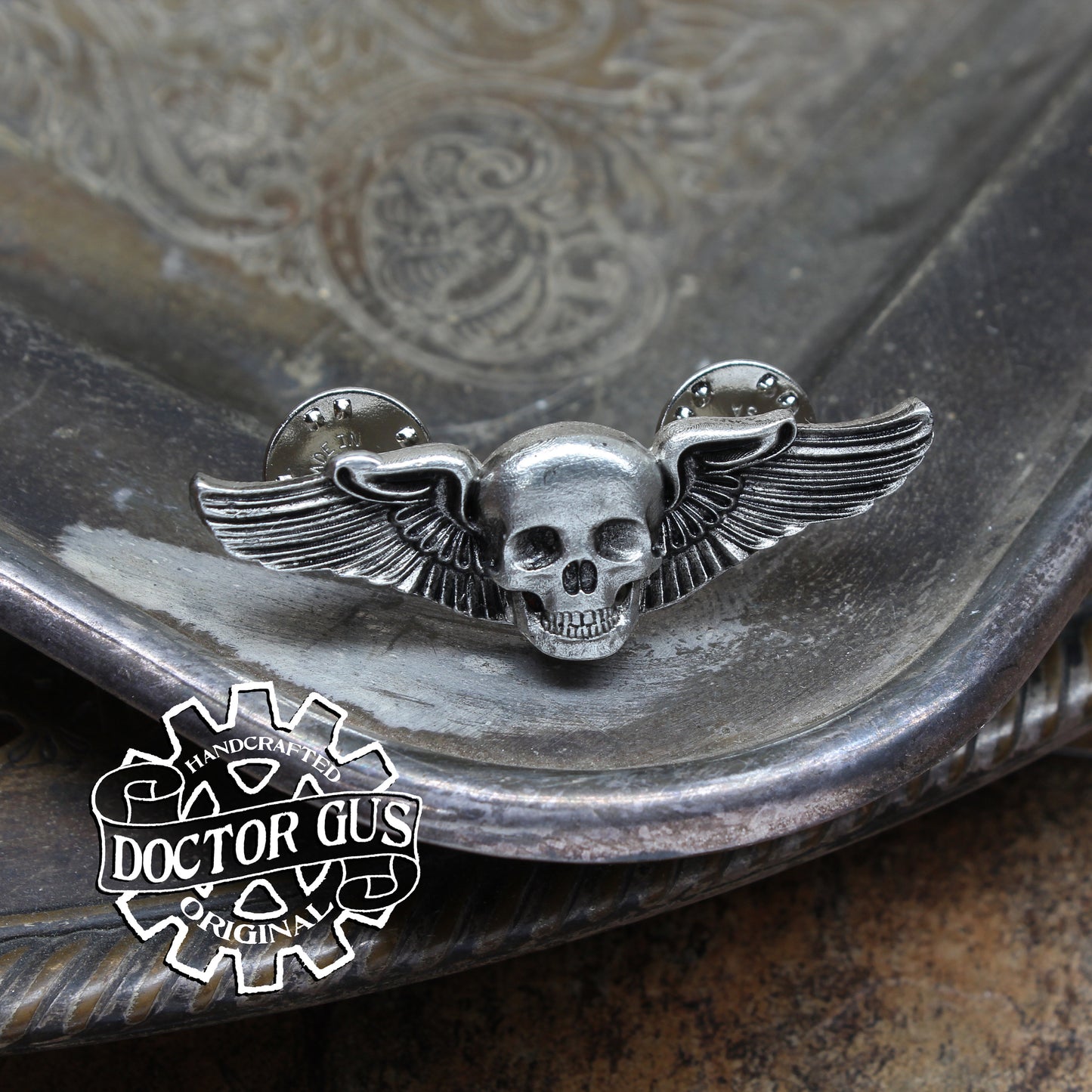 Skull Pilot Wings - Mini Size