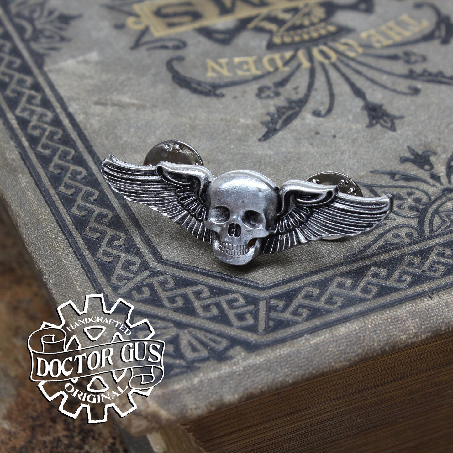 Skull Pilot Wings - Mini Size