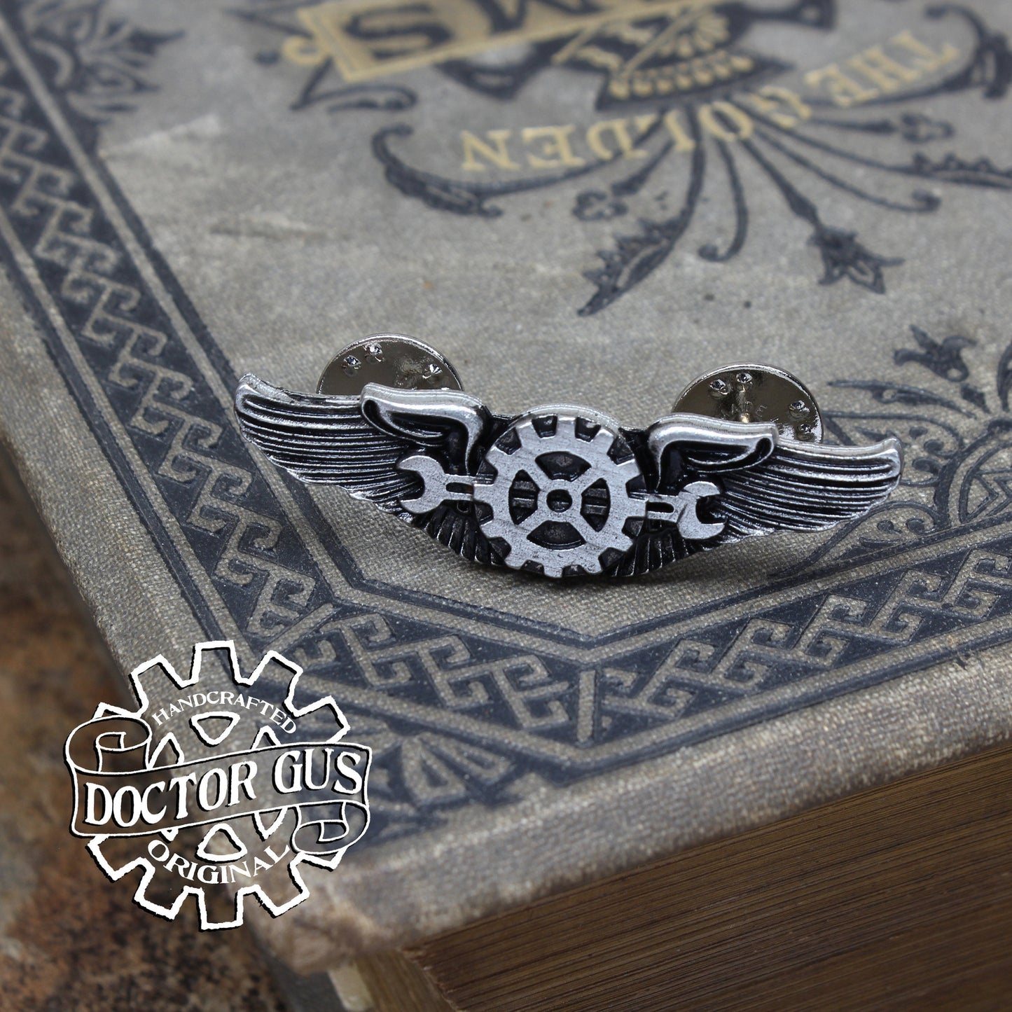 Steampunk Airship Engineer Wings - Mini Size