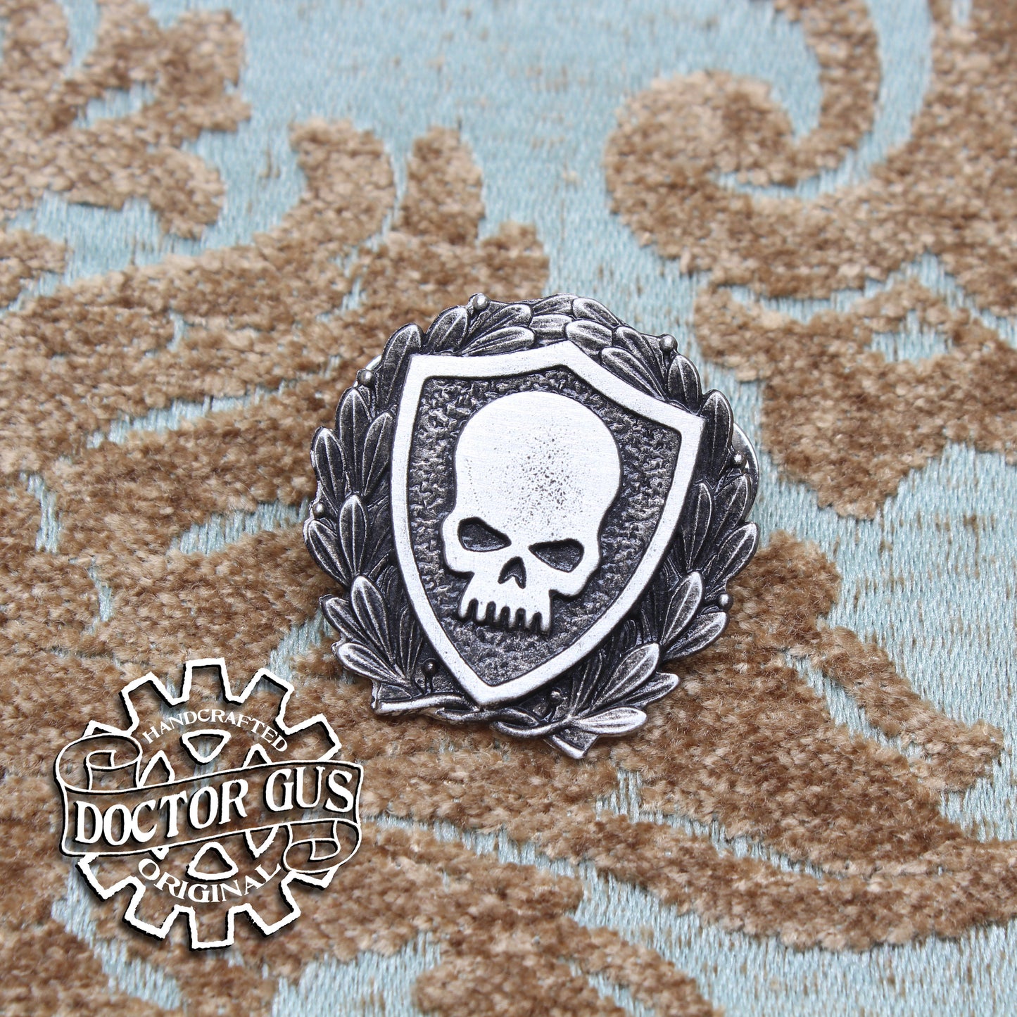 Skull Heraldic Badge