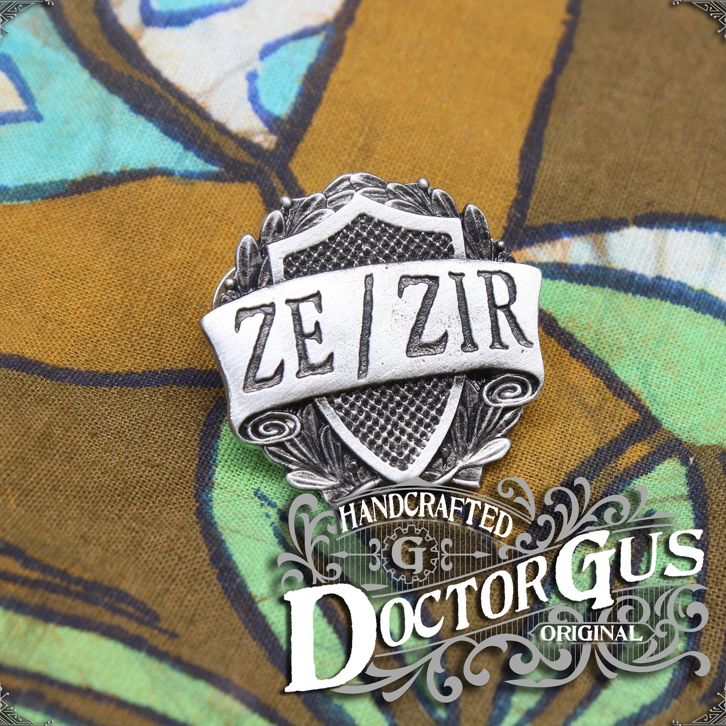 Ze/Zir Neo Pronoun Badge