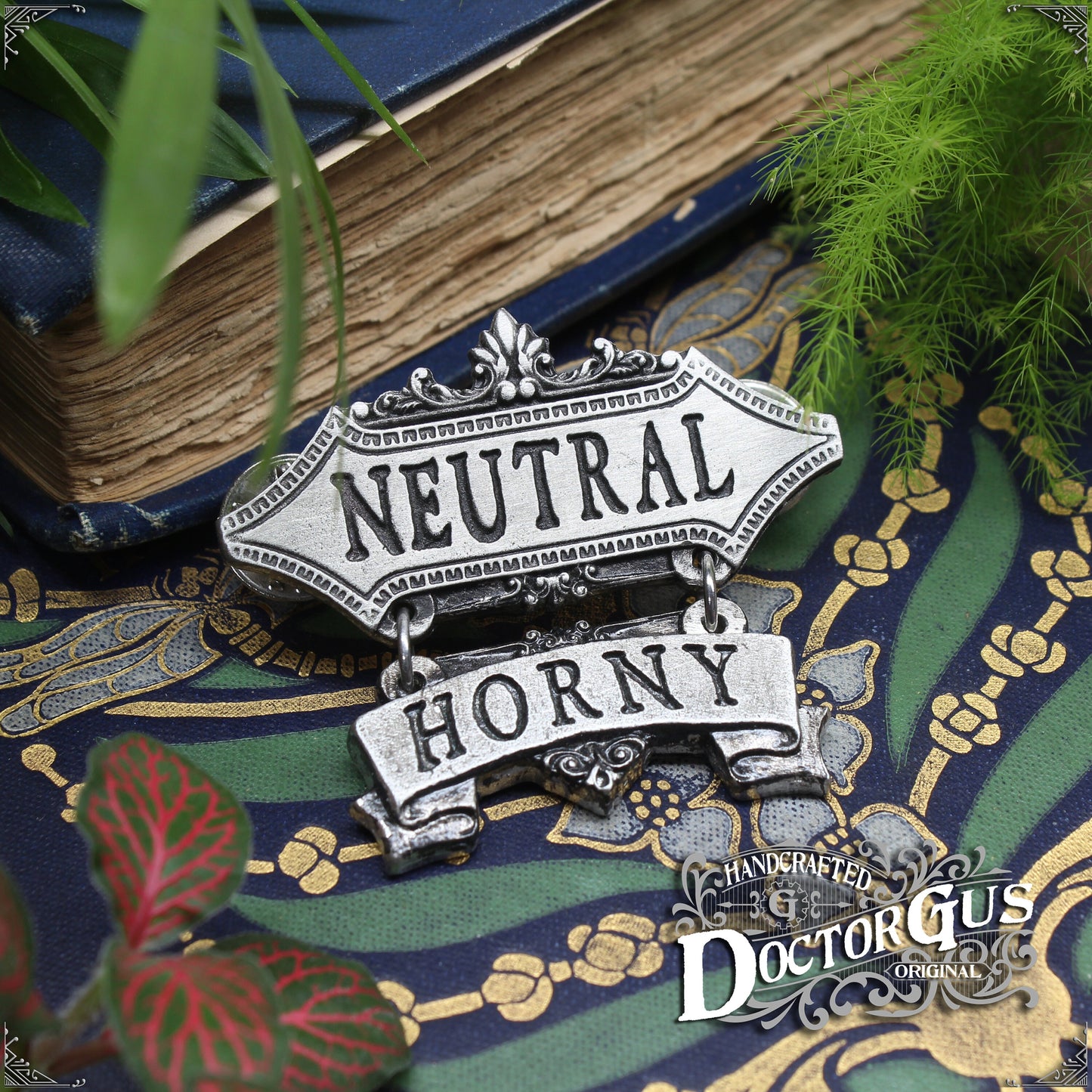 Horny Alignment Badge