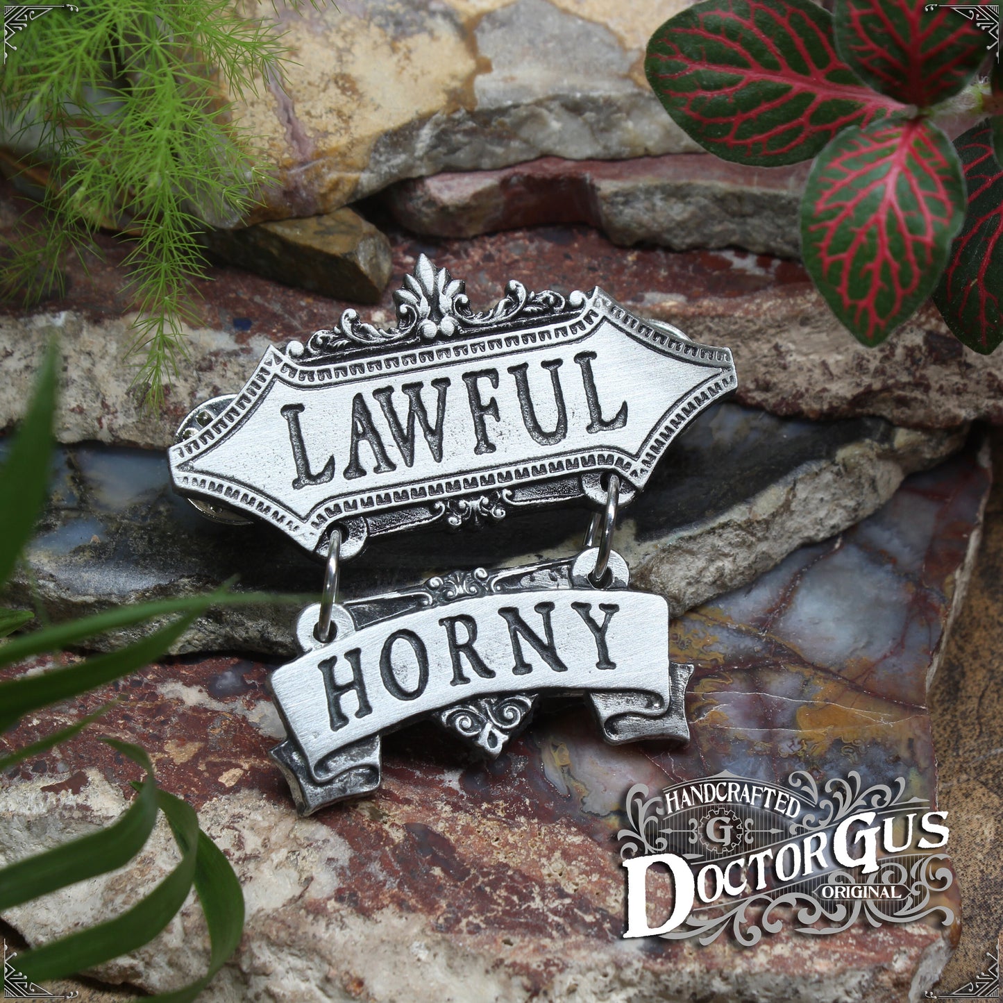 Horny Alignment Badge