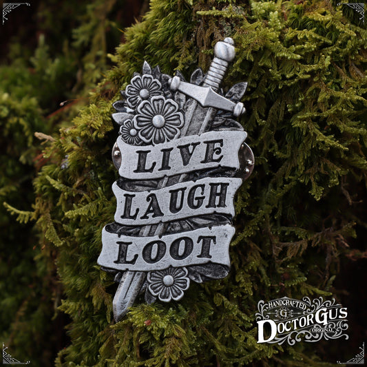 Live Laugh Loot Badge