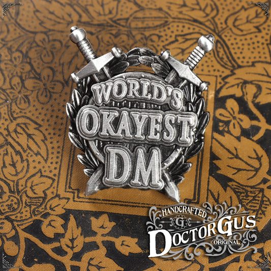 World's Okayest DM Badge