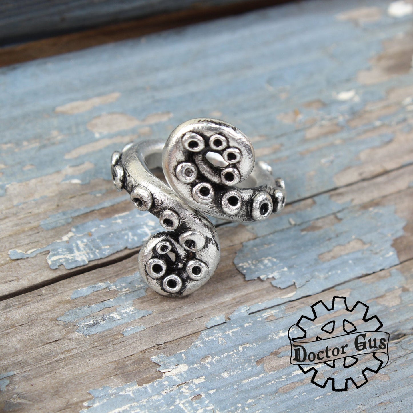 Double Spiral Tentacle Ring